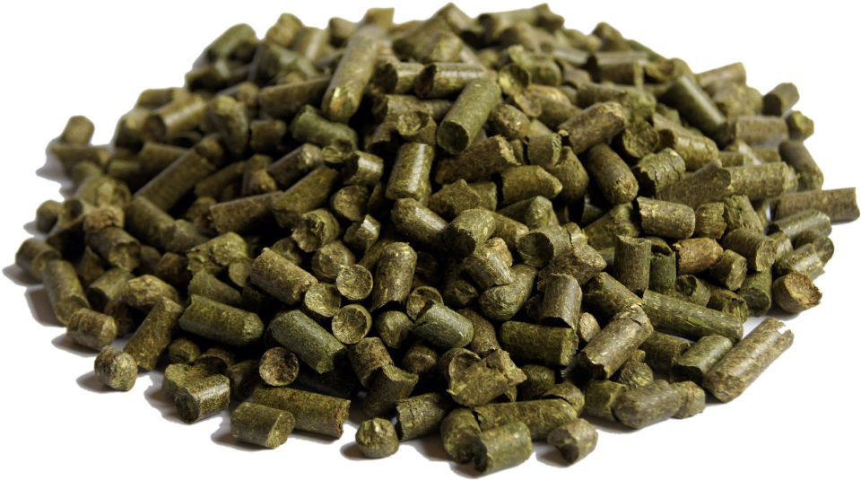 Blue Bag Grass Pellets Unmolassed High Fibre Summer Grass Nuts